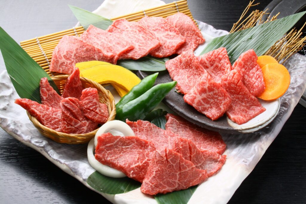 焼肉の牛太福崎店 黒毛和牛赤身4種盛合せ